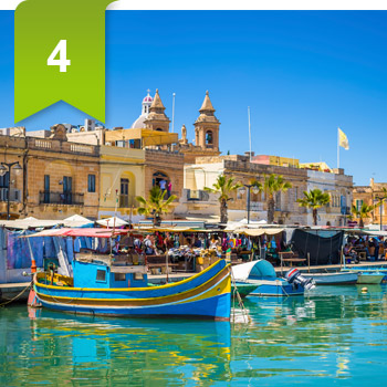 Trendziel Nr. 4: Malta